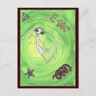 Cartão postal de Alienígena E MC2