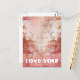 Cartão postal de amor