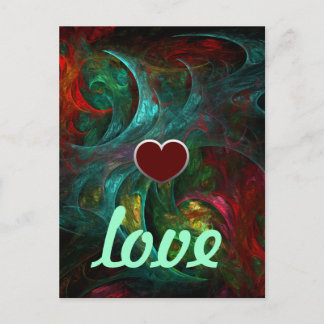 Cartão postal de amor Genesis Nova