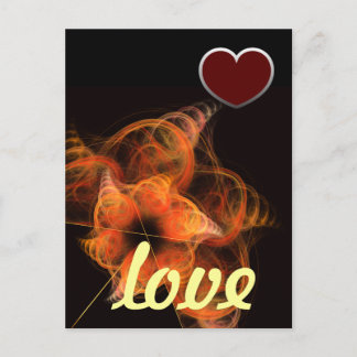 Cartão postal de amor Lightworks