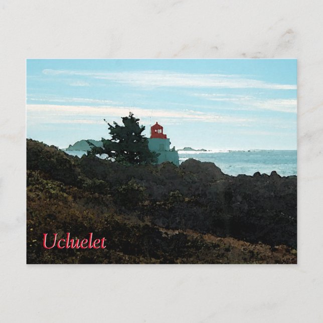 Cartão postal de Amphitrate - Ucluelet (Frente)