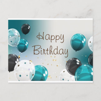 Cartão postal de aniversário