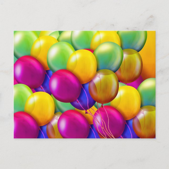 Cartão postal de aniversário (Frente)