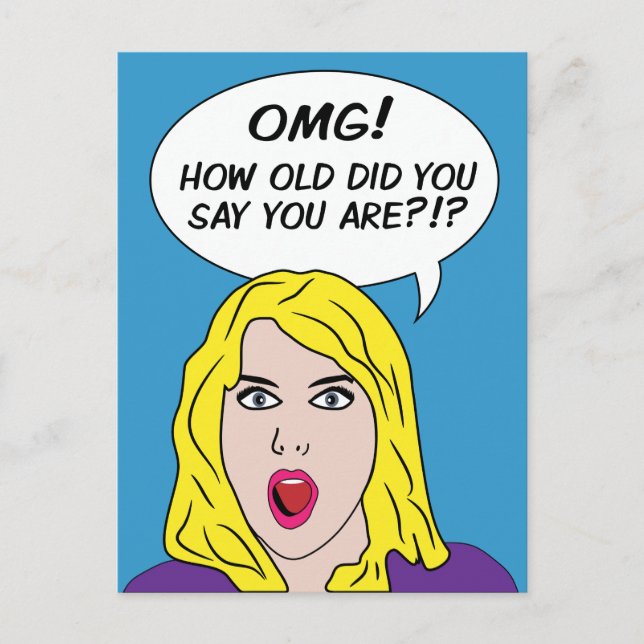 Cartão postal de aniversário do RETRO HISTÓRIA EM  (Frente)