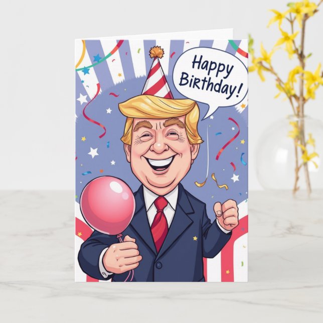 Cartão postal de aniversário Premium - Adicionar a (Flor Amarela)