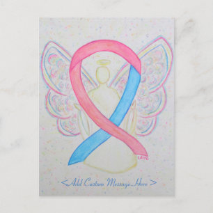 Cartão postal de anjo com Friso de Consciência R