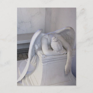 Cartão postal de anjo nunca chorando sozinho (vist