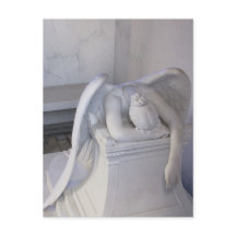 Cartão postal de anjo nunca chorando sozinho (vist