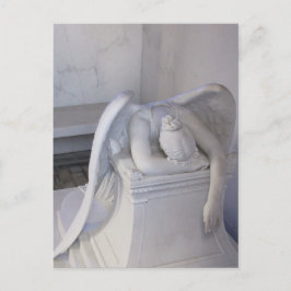 Cartão postal de anjo nunca chorando sozinho (vist