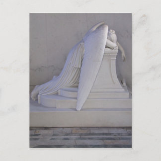 Cartão postal de anjo nunca chorando sozinho (vist