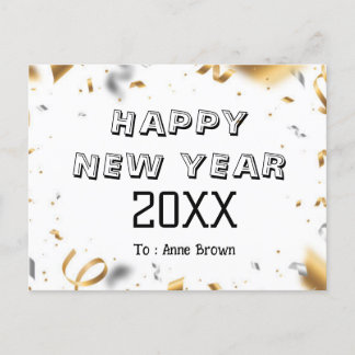 Cartão postal de anos novos