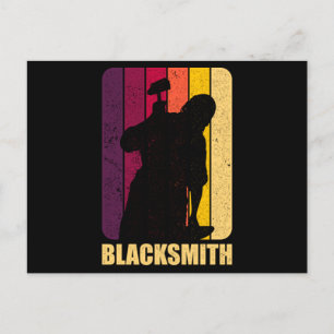 Cartão Postal De Anúncio 100.Blacksmith Blacksmithing Metalworker Gift