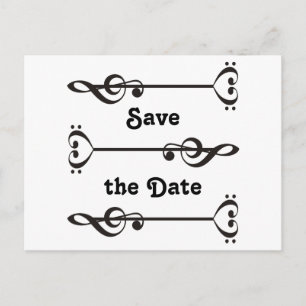 Cartão Postal De Anúncio 3 Setas de Música