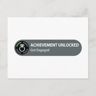 Cartão Postal De Anúncio Alcance desbloqueado - Envolvido