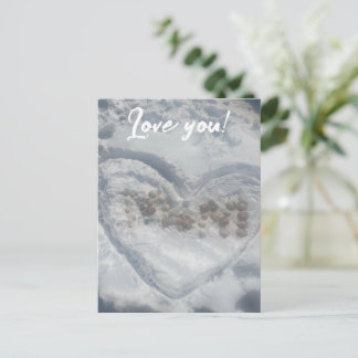 Cartão Postal De Anúncio Amor de mãe