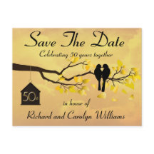 Aniversário de 50 anos dos passarinhos Casais Save