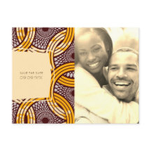 Ankara Kitenge Dourada Floral salva a data