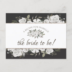 Cartão Postal De Anúncio Antigo Cartão de Receita Floral Cherish Noiva a Se