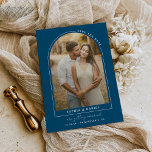 Cartão Postal De Anúncio Arch Modern Arch Boho com Fotografia Salvar Data A<br><div class="desc">Crie um cartão de data único e único com este arco moderno com design de fotos! Basta adicionar sua foto e mudar o texto. Edite facilmente as cores de todos os elementos e do plano de fundo para corresponder à sua paleta de cores!</div>