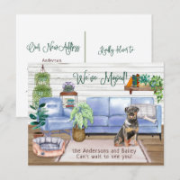 Bonita Rottweiler Nova Movimentação para Casa