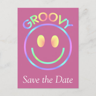 Cartão Postal De Anúncio Cara Groovy