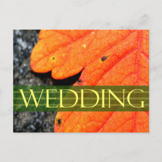 Cartão Postal De Anúncio Cartão de Casamento Salve a Data