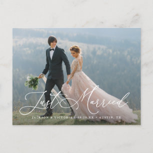 Cartão Postal De Anúncio Cartão-postal de Elopemento do Recem casados Roma