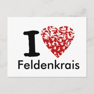 Cartão Postal De Anúncio Cartão-postal de Heart Feldenkrais | Totalmente ed