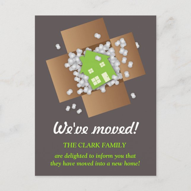 Cartão Postal De Anúncio Cartão-postal de lançamento de pipoca verde de emp (Frente)