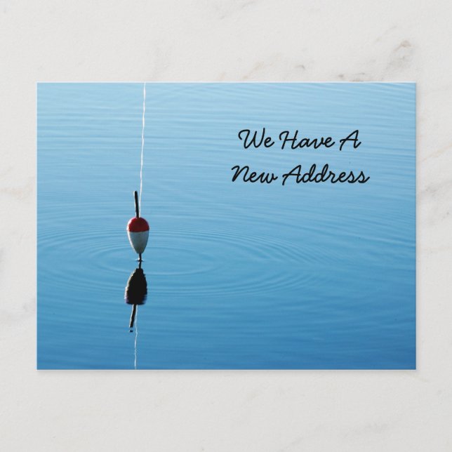 Cartão Postal De Anúncio Cartão-postal de Novo Endereço (Frente)