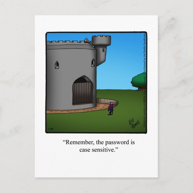 Cartão Postal De Anúncio Cartão-postal engraçado "Nós nos movemos" (Frente)