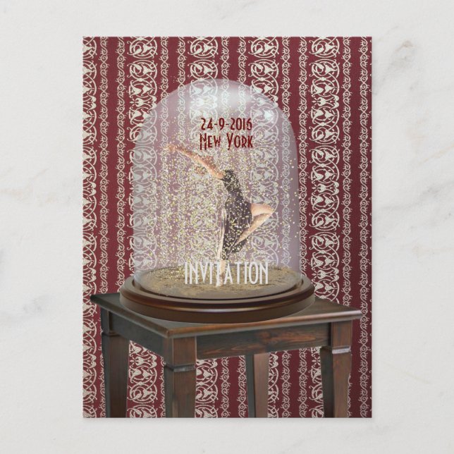 Cartão Postal De Anúncio Cartão-postal MODERN DANCE (Frente)