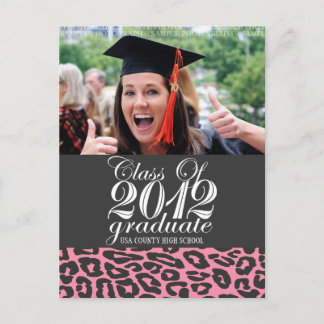Cartão Postal De Anúncio Cartão-postal para a Licenciatura de 2012, Classe 