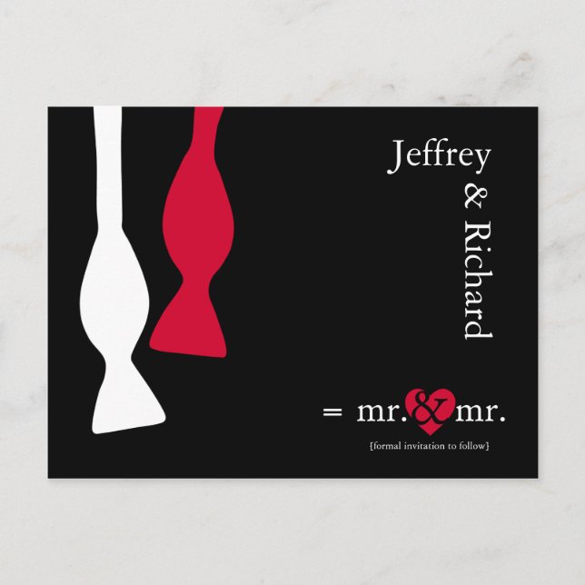 Cartão Postal De Anúncio Cartão-postal Sr & Sr Faça a Conta (Frente)