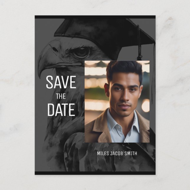 Cartão Postal De Anúncio Cartões-postais de lançamento de gradação personal (Frente)