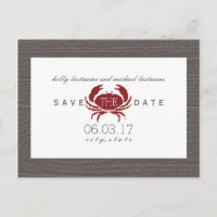 Casamento De Caranguejo Russo Salve A Data