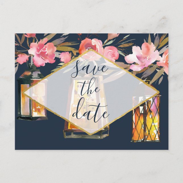 Cartão Postal De Anúncio Casamento de Corais Marinho de Peões Russos (Frente)