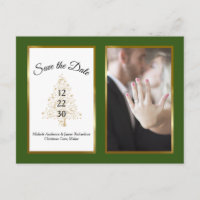 Casamento De Natal Elegante Salva A Foto Da Data