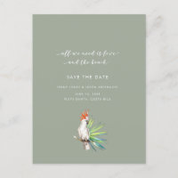 Casamento na Praia Tropical com Papagaio - Salve a