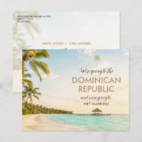 Casamento na República Dominicana Salve a Data