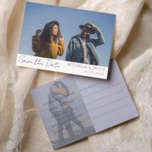 Casamento Simplesmente Chic 2 Foto Save the Date