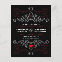 Casamento Temático de Música Rock 'n' Roll Vermelh