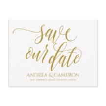 Casamento Tipografia Moderna Save-the-Date | Doura