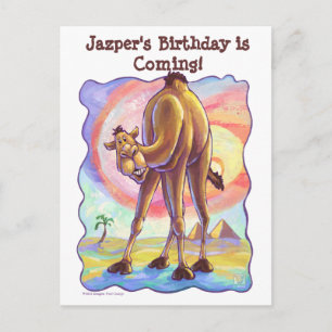 Cartão Postal De Anúncio Centro de Festa de Camel