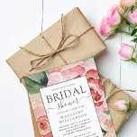 Cartão Postal De Anúncio Chá de panela Floral Elegante Blush Watercolor Pos<br><div class="desc">Cartão-postal do Chá de panela Floral de Blush de Watercolor Elegante. Belas rosas com folhagem num dramático fundo azul marinho. Você pode personalizar facilmente seu chá de panela usando nossa ferramenta design fácil de usar. Se precisar de assistência para personalizar o seu chá de panela, por favor, não hesite em...</div>