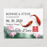 Círculos de Amor | Lotus Koi Double XI Salve a Dat