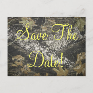 Cartão Postal De Anúncio Classy Redneck Salve a Data!