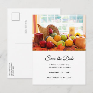 Cartão Postal De Anúncio Colheita na Mesa da Cornucópia da Casa de Campo