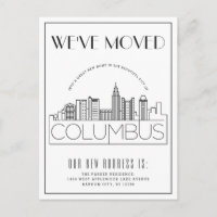 Columbus, Ohio Modern Deco | Mudança de Endereço