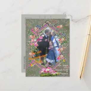 Cartão Postal De Anúncio Cosmos Wilderness Wild Flowers